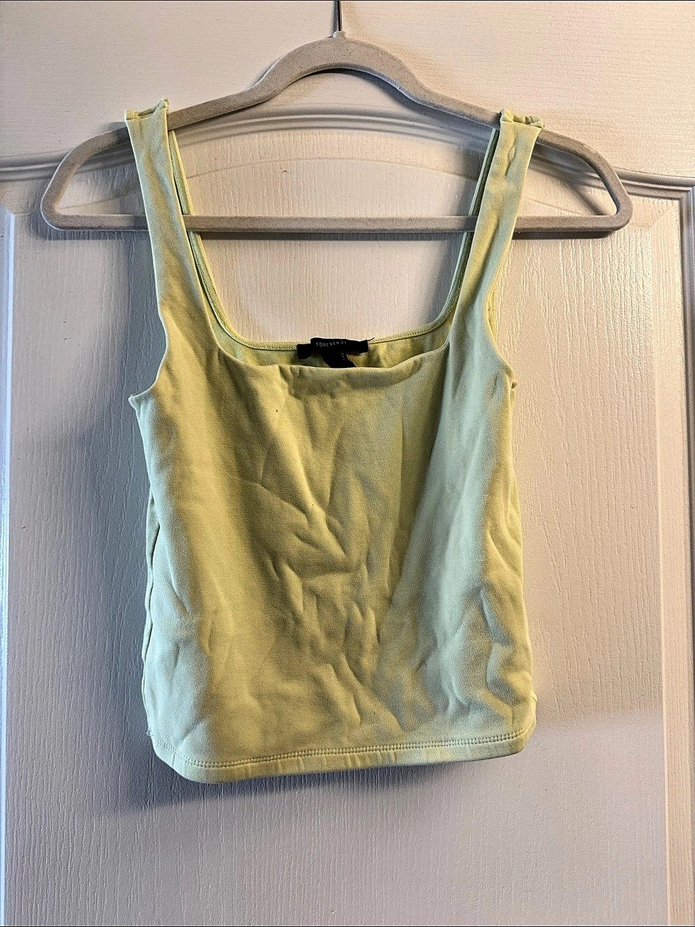 Forever 21 Tank Top in Green Size Medium